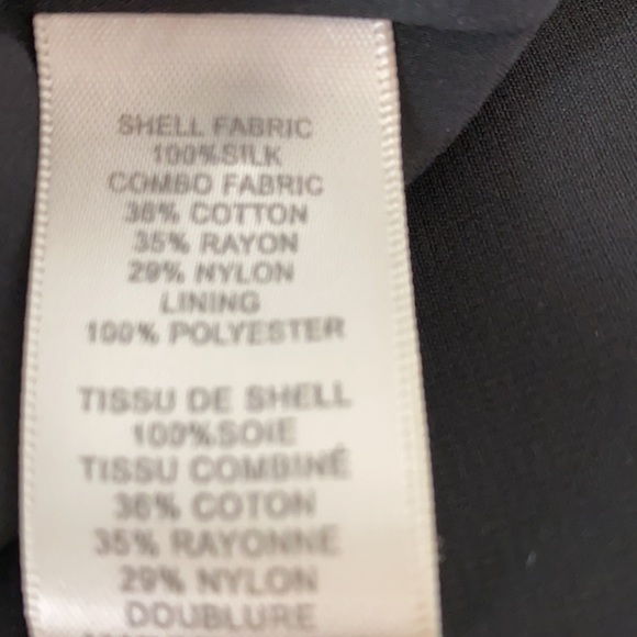 Rebecca Taylor Black Silk Lace Dress 4 - Picture 7 of 9